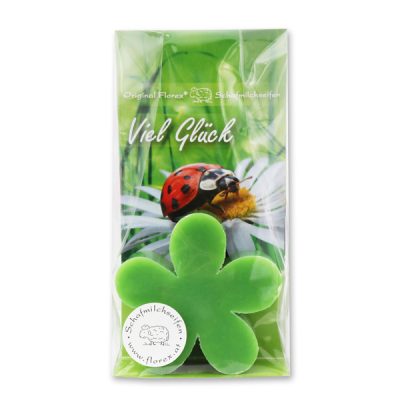 Schafmilchseife VIEL GLÜCK Margeritenform - Duft "Apfel"